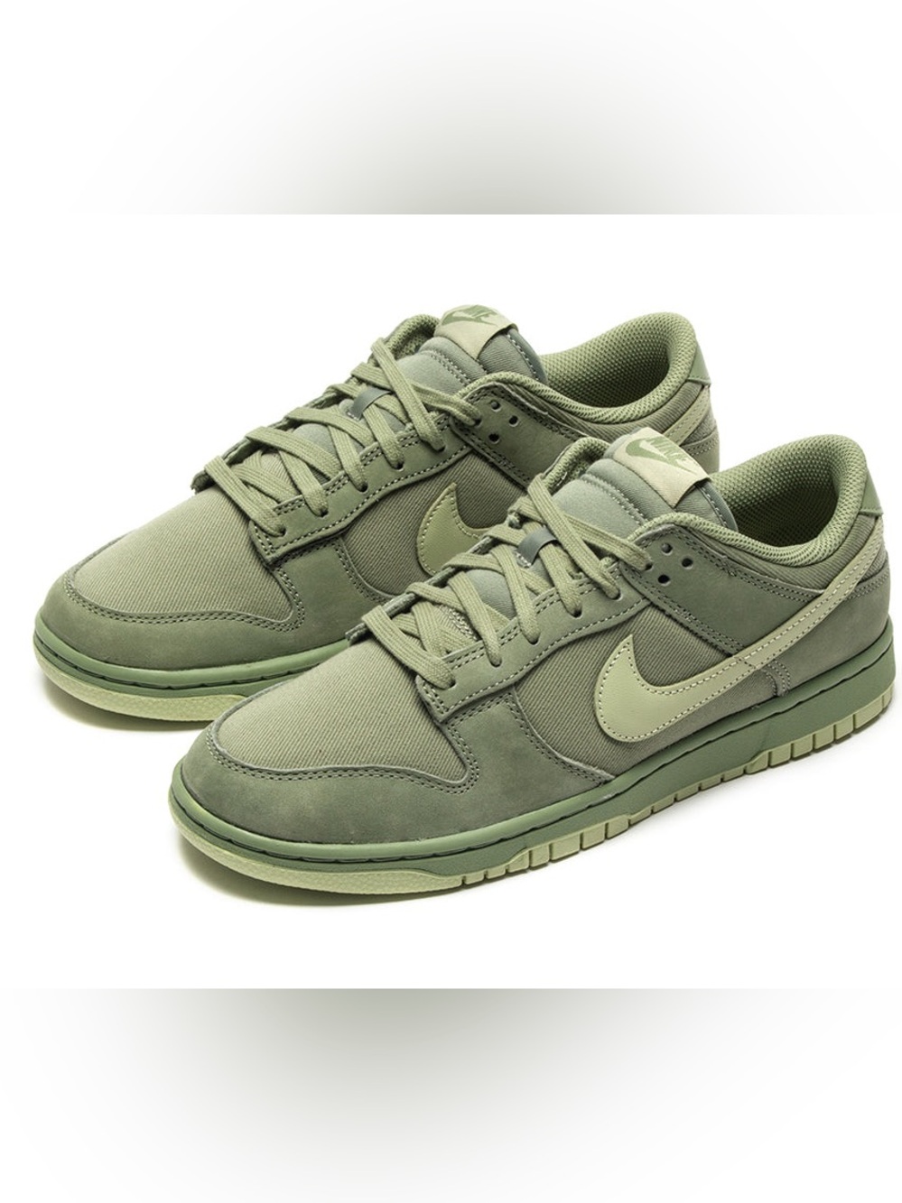 Nike Dunk Low Retro Premium Oil Green FB8895-300 Men Shoes Size 13